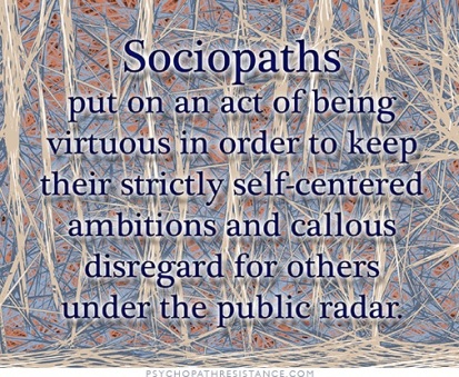 virtuous sociopath